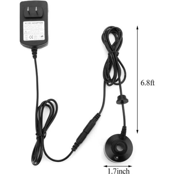 400mL/H Original Mini Mist Maker Fogger Water Pond Garden Fountain Fogger - Picture 2 of 7